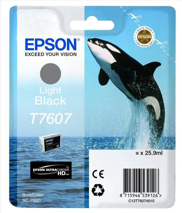 Produktbild Epson T7607, Ultra Chrome HD (LBK)