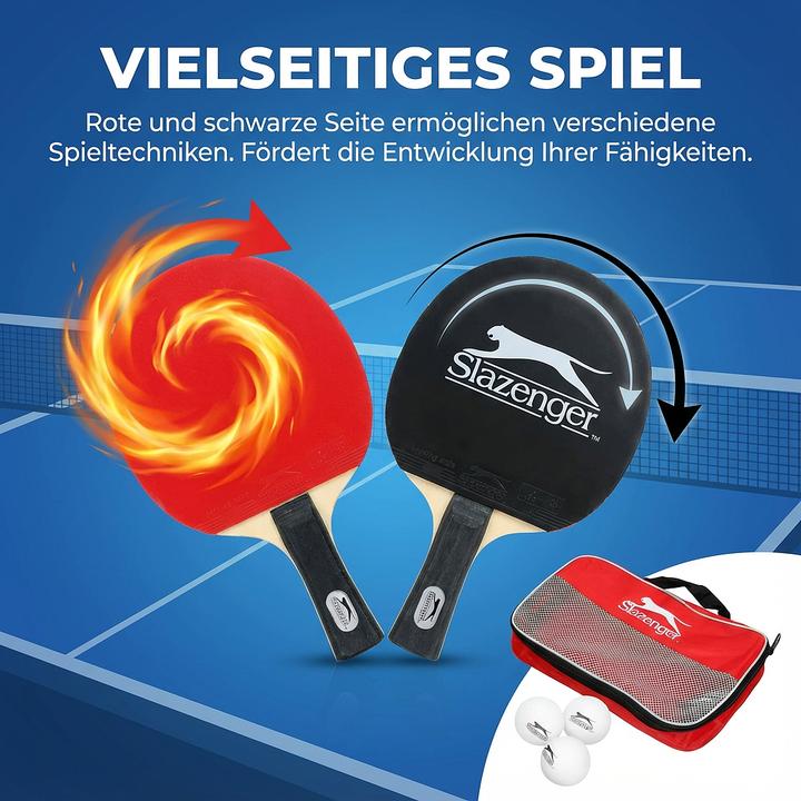 Produktbild Slazenger Tischtennis-Set 6teilig