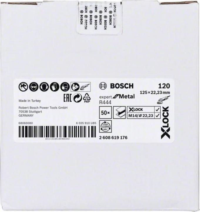 Produktbild Bosch Professional Zubehör X-Lock Fiberschleifscheibe (120)