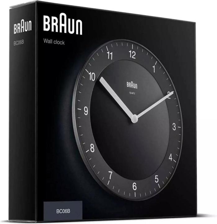 Actual product image Braun BC06B Classic wall clock (20 cm)