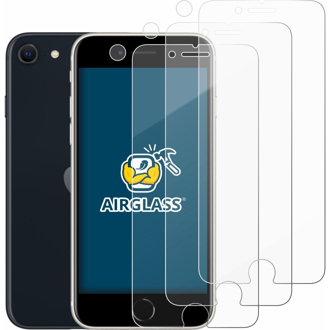 Thumbnail - BROTECT Schutzglas Schutzfolie Glas Folie Displayschutz klar (6 Stück, Apple iPhone SE), Smartphone Schutzfolie, Transpa...