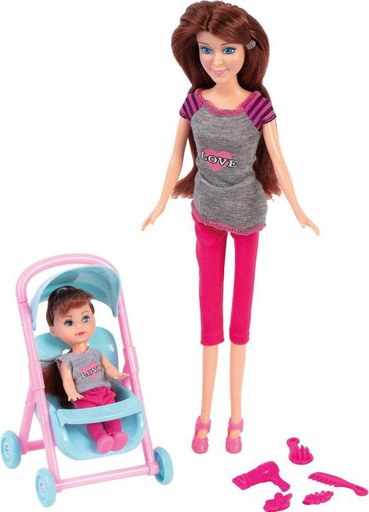 Winfun Mannequin Alice Et Poussette