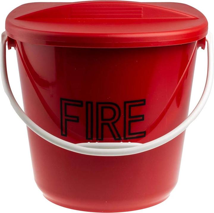 Actual product image RS PRO PBL2 fire extinguisher bucket + lid