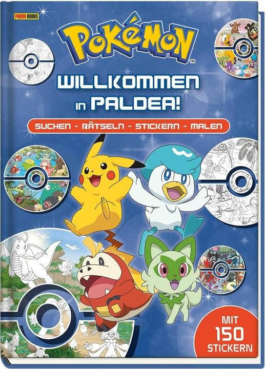 Produktbild Panini Pokémon: Willkommen in Paldea!: Suchen - Rätseln - Stickern - Malen