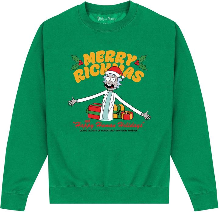 Produktbild Rick And Morty Happy Human Holidays Sweatshirt (XXL)