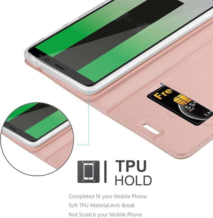 Actual product image Cadorabo Book Classy Style Cover (Mate 10 Lite)