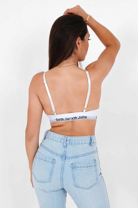Immagine prodotto Sixth June Brassière con spalline logo donna (S)