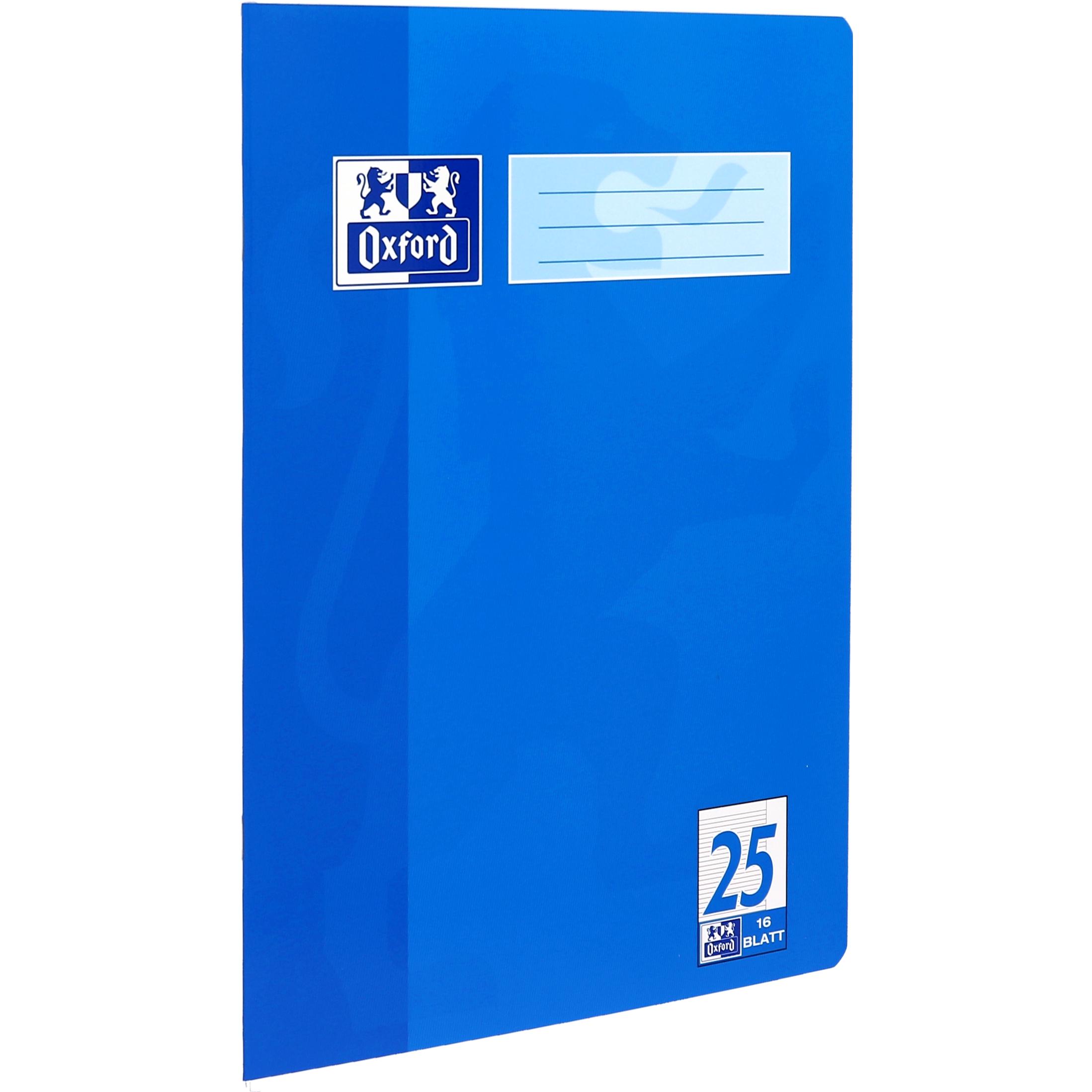 Thumbnail - Oxford, Heft + Block, Schulheft, A4, Lineatur 25 (A4, Liniert)