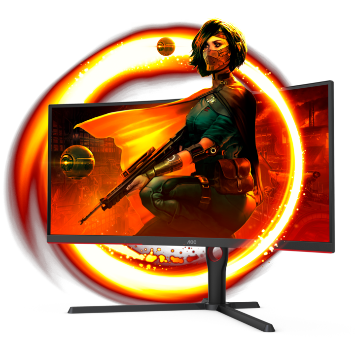 Produktbild AOC CU34G3S/BK (3440 x 1440 Pixel, 34")