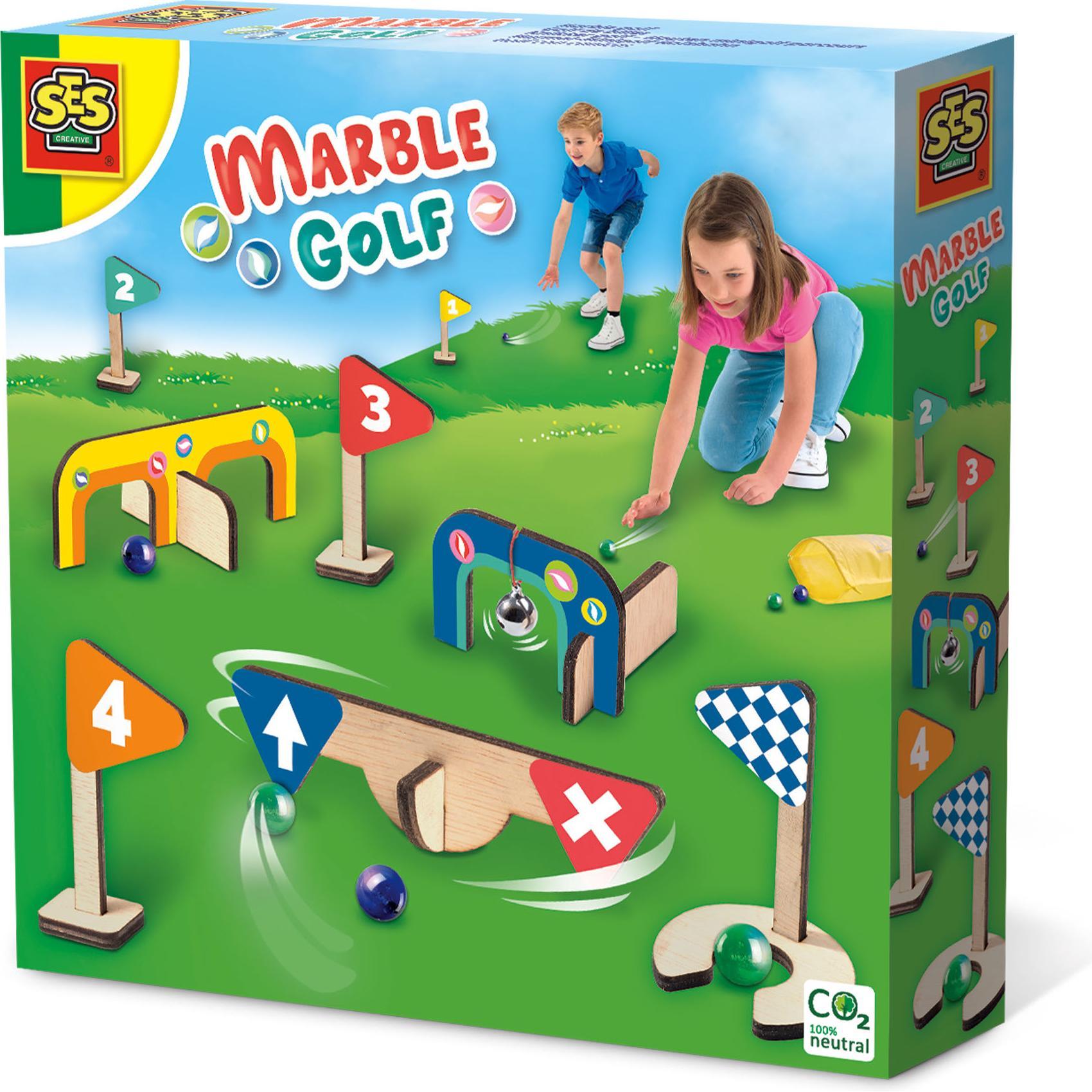 Ses Knikker Golf - Minigolfanlage aus Holz (02302)