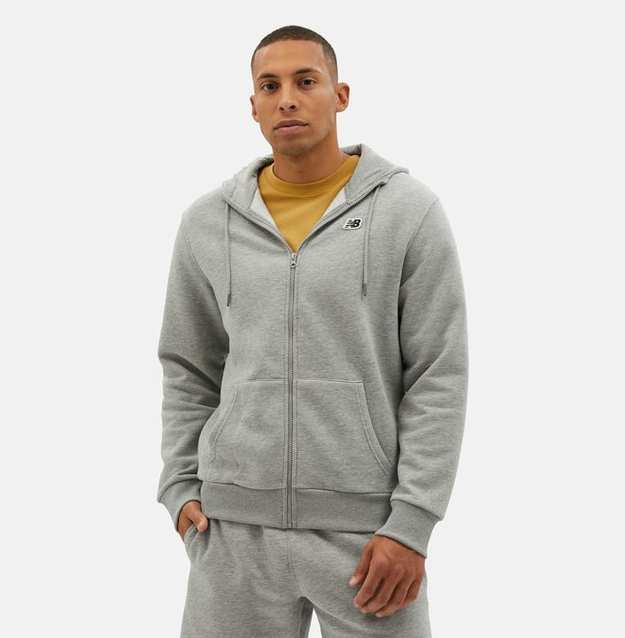 New Balance NB Small Logo Zip Hoodie (L)