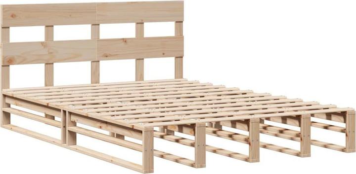 Actual product image vidaXL Bettgestell (120 x 190 cm)