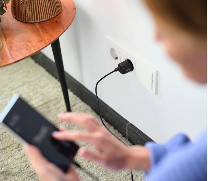 Productafbeelding Trust Maxo 20w USB-C Lader Zwart (20 W)