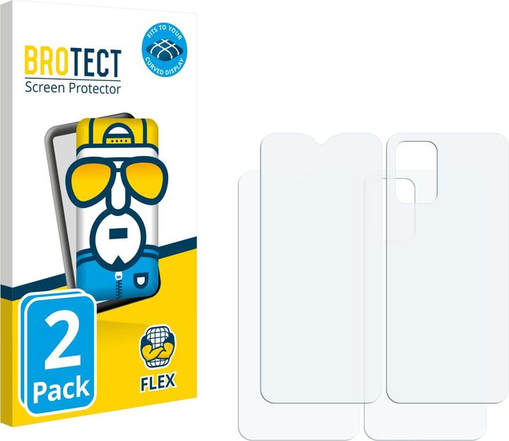 Actual product image BROTECT Full-screen display protection (2 Piece, Nokia G42)