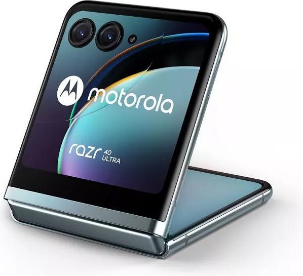 Actual product image Motorola Razr 40 Ultra (256 GB, Glacier Blue, 6.90", SIM + eSIM, 5G)