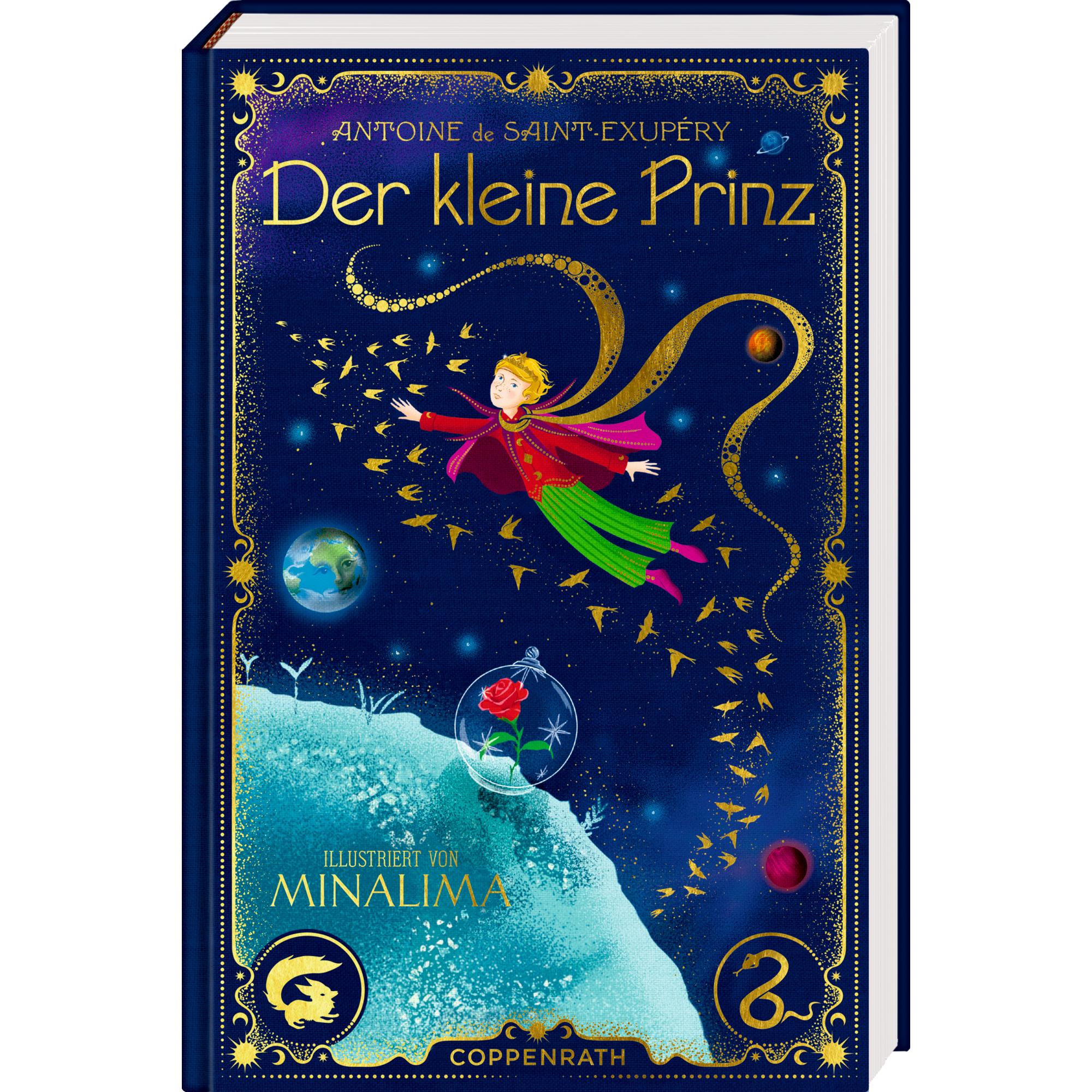 Der kleine Prinz, Libro per bambini di Antoine de Saint-Exupéry, MinaLimaDesign