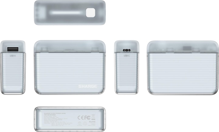 Actual product image Sharge Flow (10000 mAh, 20 W, 37 Wh)