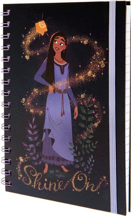 Image du produit Wish Formula Cahier A5 Shine On (A5, À rayures, Couverture rigide)