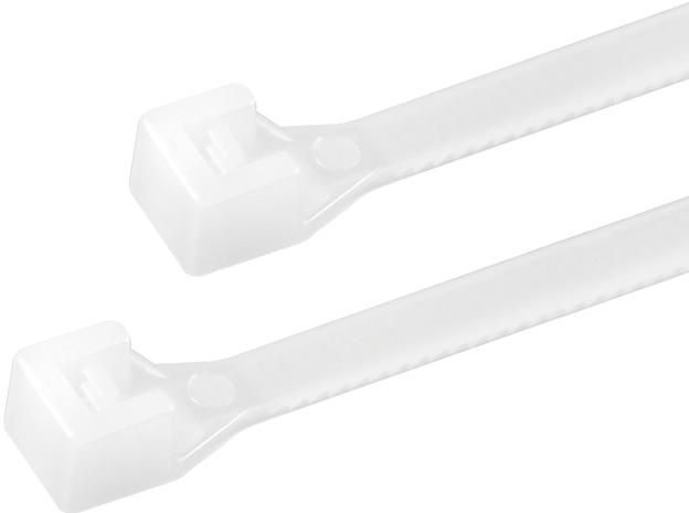 Produktbild LogiLink Kabelbinder Set 100 Stück, Länge: 100 mm, Stärke: 2,5 mm (Kunststoffkabelbinder, 100 mm, 100 Stk.)