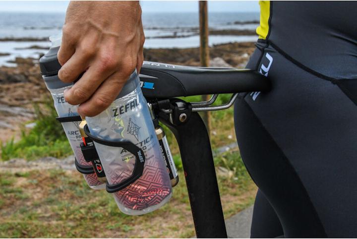 Actual product image Zefal TRI W PULSE Z2 & Z2i double drink holder, black
