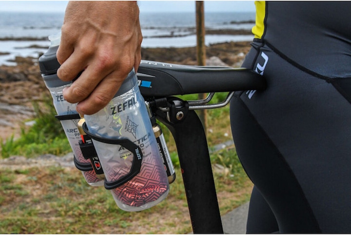 Actual product image Zefal TRI W PULSE Z2 & Z2i double drink holder, black