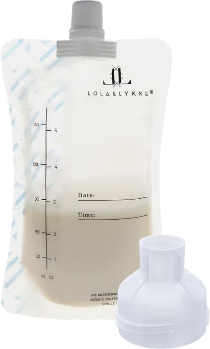 Produktbild Lola&Lykke Muttermilchbeutel und Adapter
