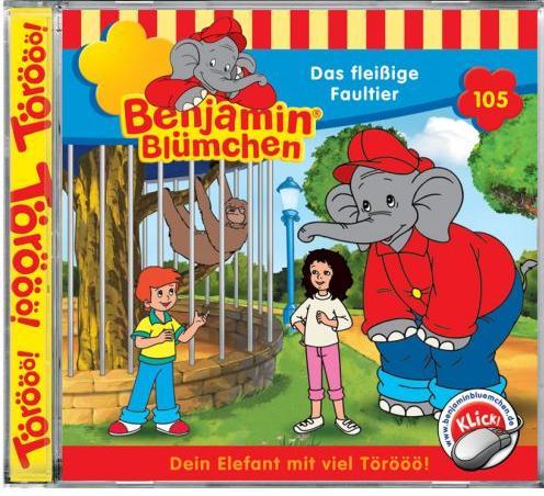 Produktbild Folge 105: Das Fleissige Faultier (Benjamin Blümchen)