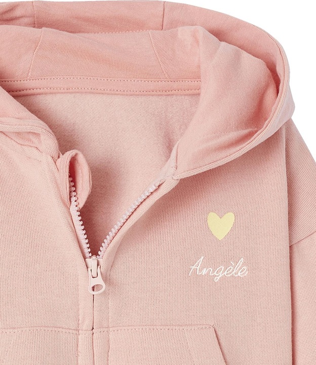 Immagine prodotto Vertbaudet Mädchen Baby-Set: Kapuzensweatjacke & Sweathose mit Recycling-Polyester (74)
