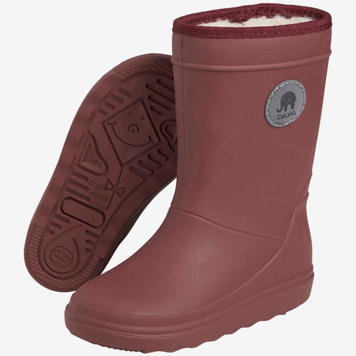Actual product image CeLaVi Thermo rain boots Rose Brown (22)