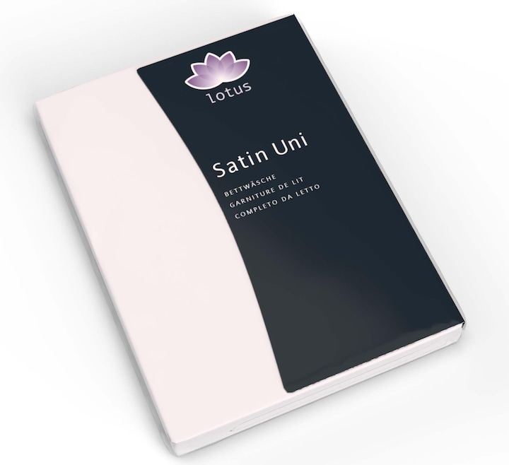 Actual product image Lotus Bettwaren Lotus Satin Fitted Sheet (160 x 200 cm)