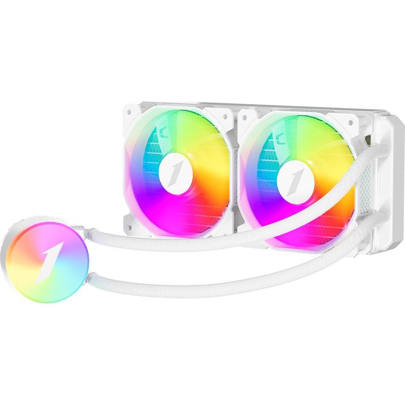 1stplayer TS2-240-WH, Raffreddamento ad acqua CPU, Bianco