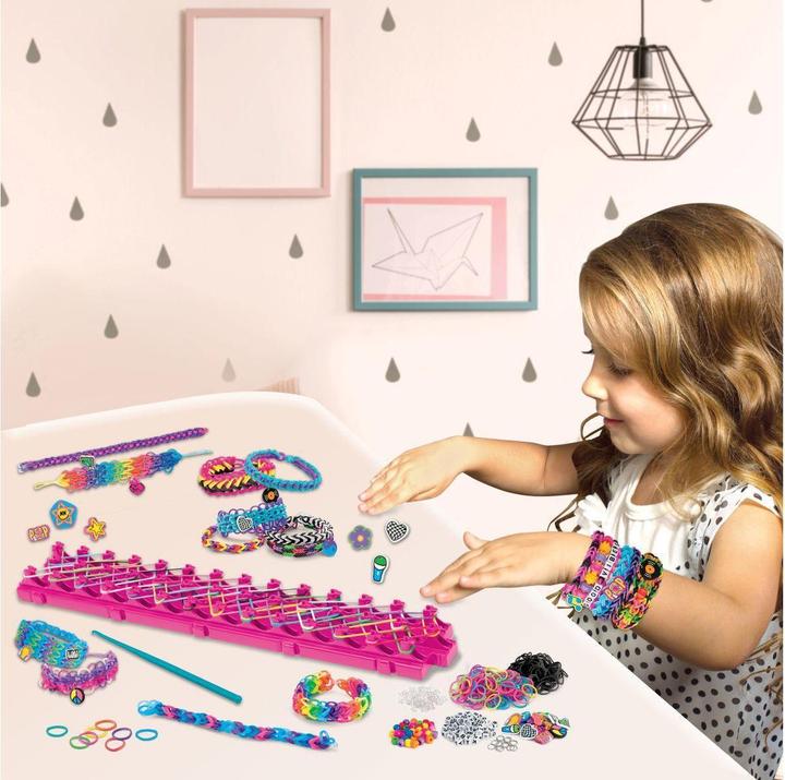Immagine prodotto Lexibook Cra-Z-Art - Rock 'n' roll Rubber Band Loom Bracelets (CRLOOM6)
