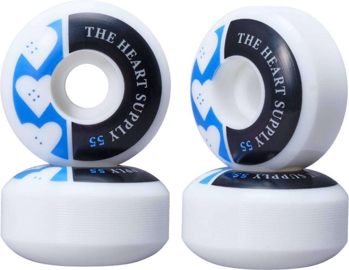 Produktbild Heart Supply Skateboard Wheels Squad 55mm 4-Pack 2023 (55 mm)