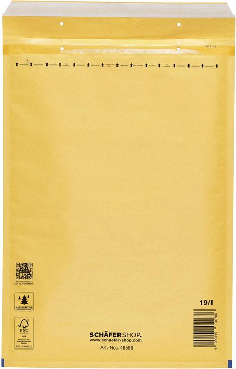 Produktbild Schäfer Shop Shop Select Leichte Luftpolstertaschen, goldgelb (50 x)
