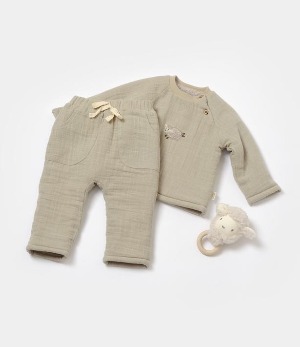 Immagine prodotto BabyCosy Set di maglietta e pantaloni a maniche lunghe (74)