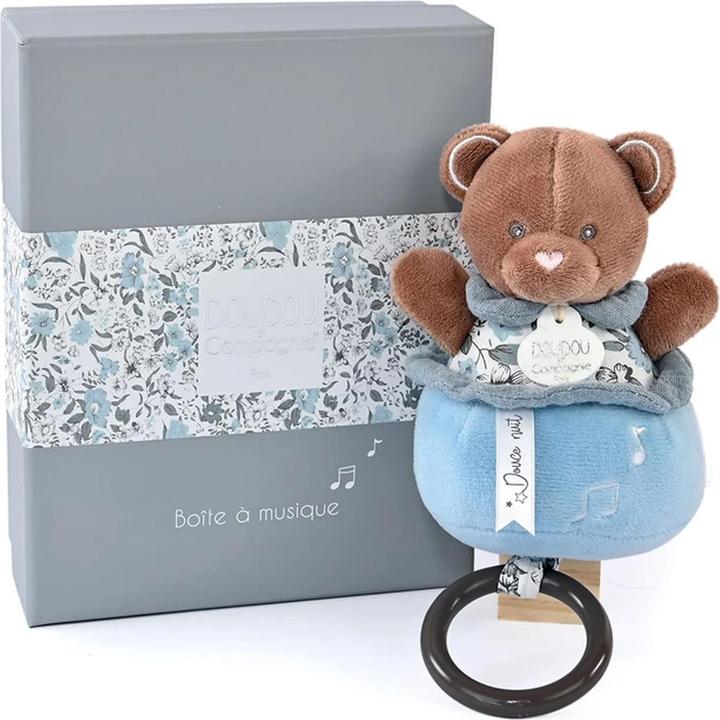 Actual product image Doudou et Compagnie Music Box Bear 20cm