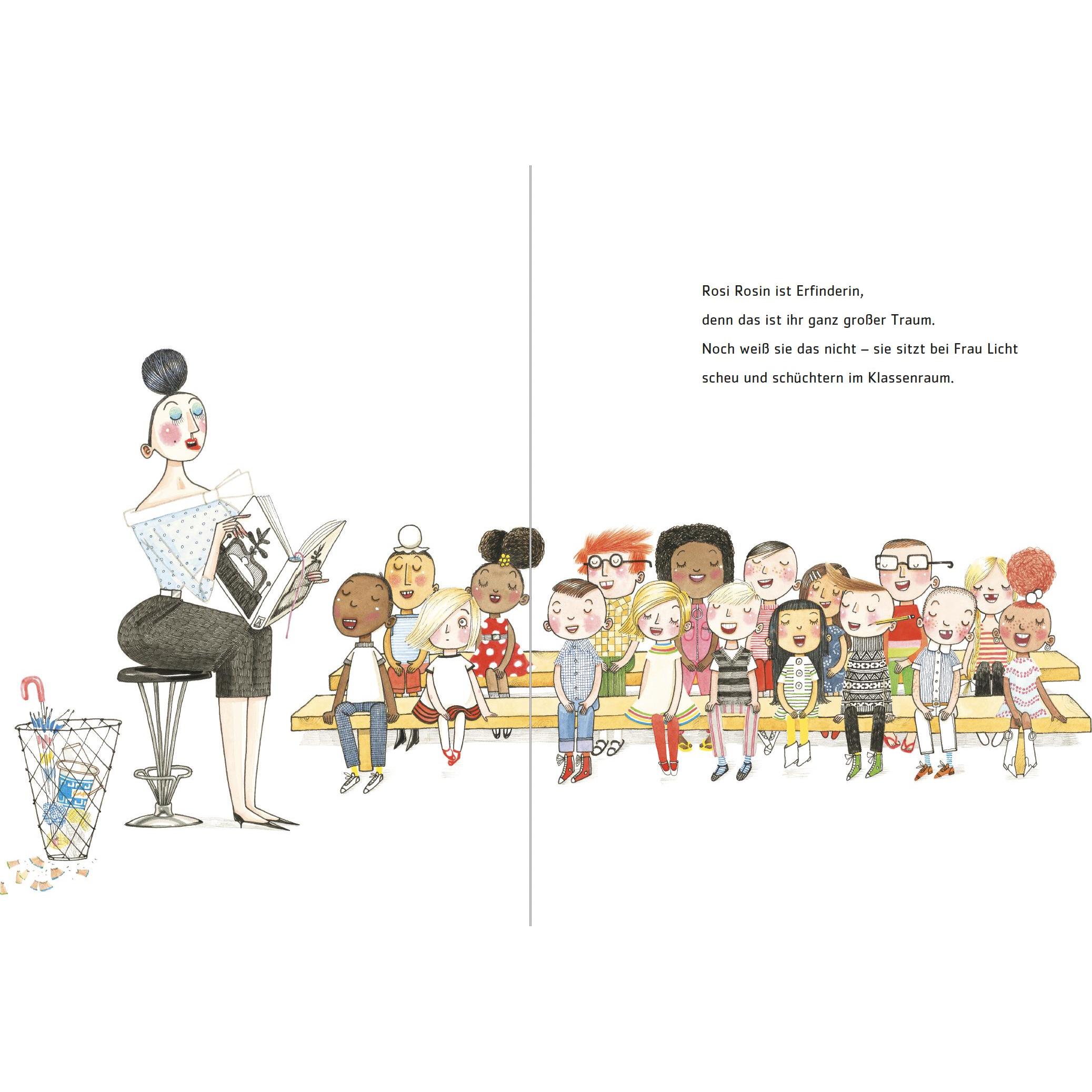 Thumbnail - Rosie Rosin, Erfinderin, Kinderbücher von Andrea Beaty