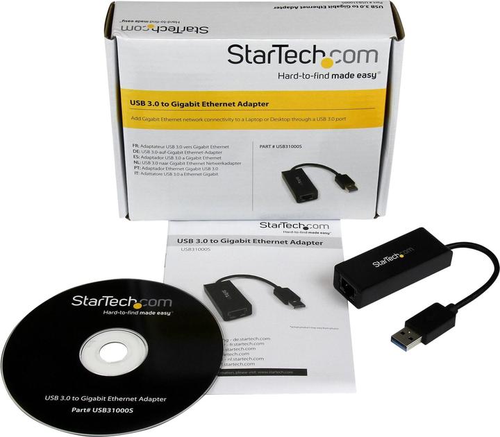 Productafbeelding StarTech Usb31000s (USB 3.0, RJ45/LAN (1x))