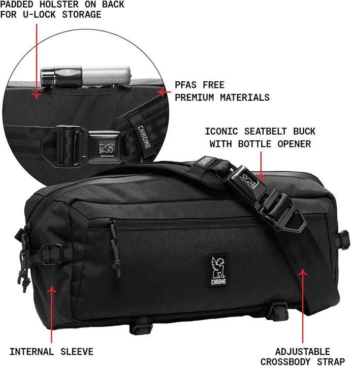 Actual product image Chrome Kadet Nylon 9L