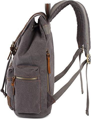 Image du produit Only-Bags.Store Vintage Backpacks, Canvas Laptop Backpack School Backpack Daypack Stylish Backpack for