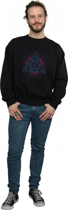 Immagine prodotto Neon Deathly Hallows Felpa Uomo (3XL)