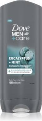 Dove Men Care Cool Fresh 3 In 1 Shower Gel For Body, Face, And Hair - 400 Ml (400 ml)