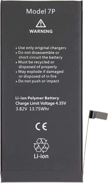 Actual product image Aftermarket Akku für iPhone 7 Plus, 3600mAh High Capacity