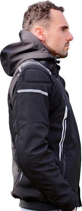 Produktbild ADX motorradjacke mit abnehmbarer kapuze (mit protektoren/ohne rückenpatte) homoogiert nf en 17092-4: 20 (Herren, L)