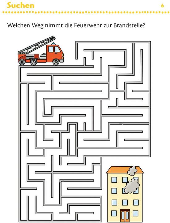 Immagine prodotto Rätseln für Kita-Kinder: Mein bunter Kindergarten-Block: Malen, suchen, zuordnen