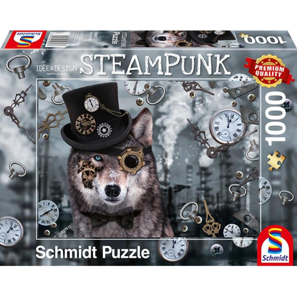 Schmidt Spiele Steampunk Wolf (1000 Teile)