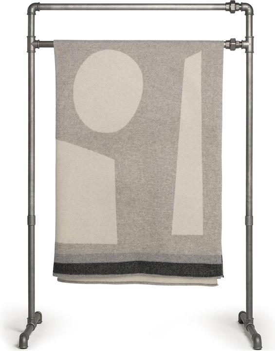Actual product image Markslöjd Blanket Alma 180 x 130 cm, Grey (130 x 180 cm)