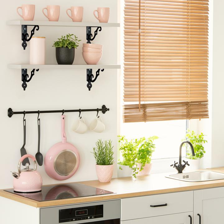 Actual product image Relaxdays 6x Shelf brackets