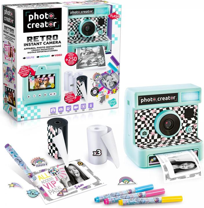 Produktbild Canal Toys Instant Print Camera Retro sofort Fotos + Effekte