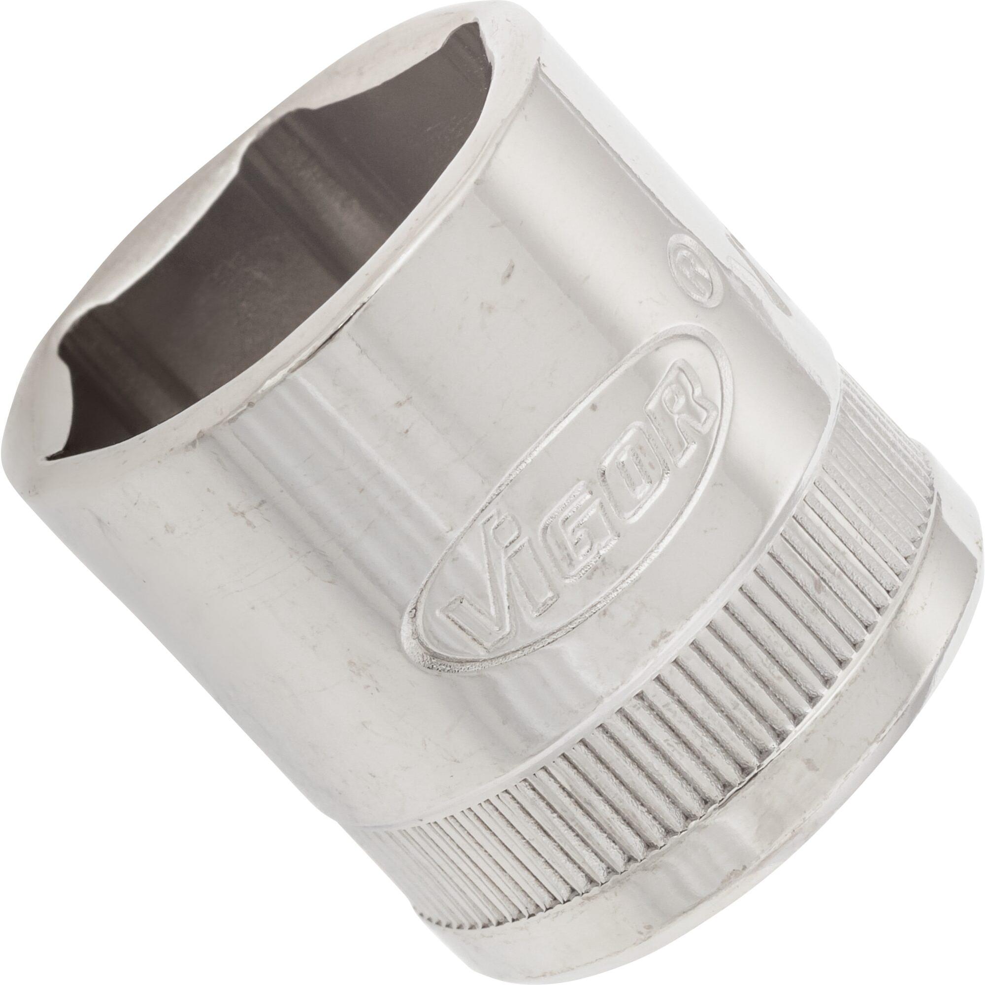 Vigor, Steckschlüssel + Stecknuss, STECKSCHLÜSSEL-EINSATZ 3/8" SW 18 (18 mm)